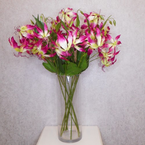 Gloriosa Lilies Silk Flowers